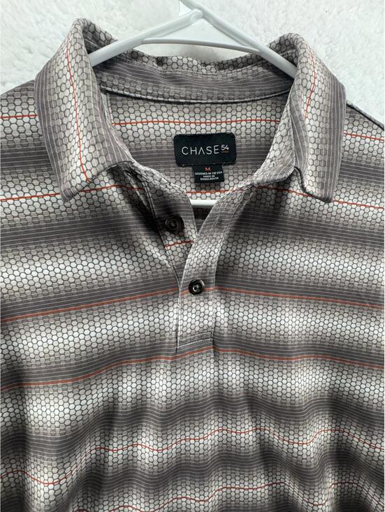chase 54 Other - Chase 54 Performance Golf Polo Snakeskin AOP Mens Medium